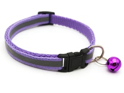 [69011932104PPS] Cat Collar Purple S: W1cm*19-32cm