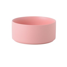 [6920210507307SPK] Ceramic Feeder 13cm/400ml/for small cat Pink