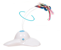 [6902120015022] Electric Rotating Butterfly Cat Toy