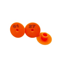 [8611825] Round Ear Tag Dia 1-25 Yellow